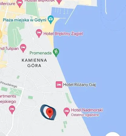 4 Pory Roku Przy Plazy Z Widokiem Na Morze Appartement Gdynia